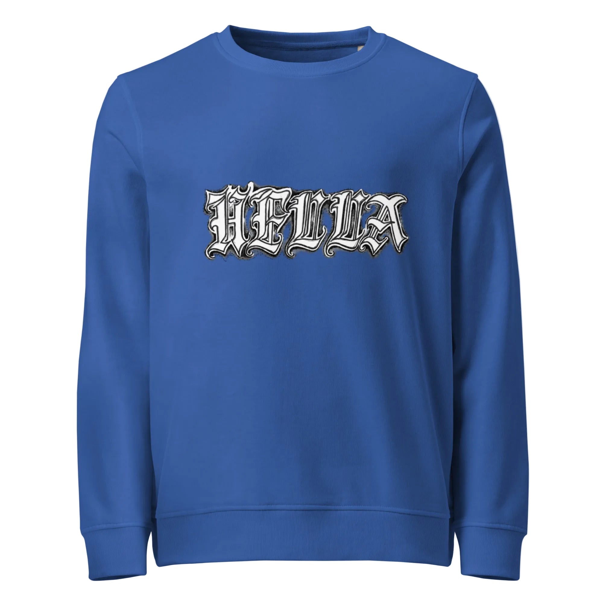 HELLA LOGO blue sweatshirt - Hella Mob Brand Apparel
