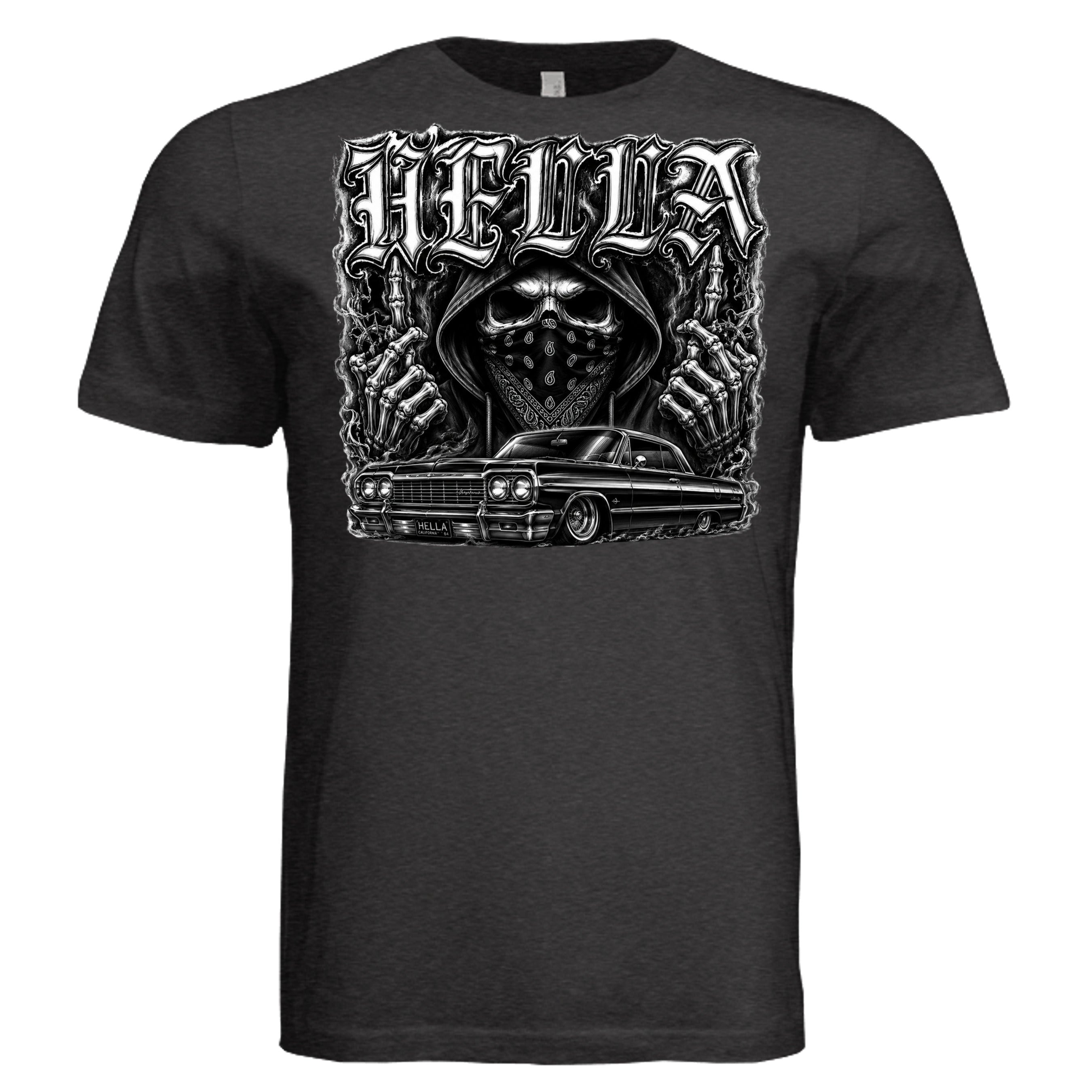BLK HTHR TRIBLND - 3413C - FRONT