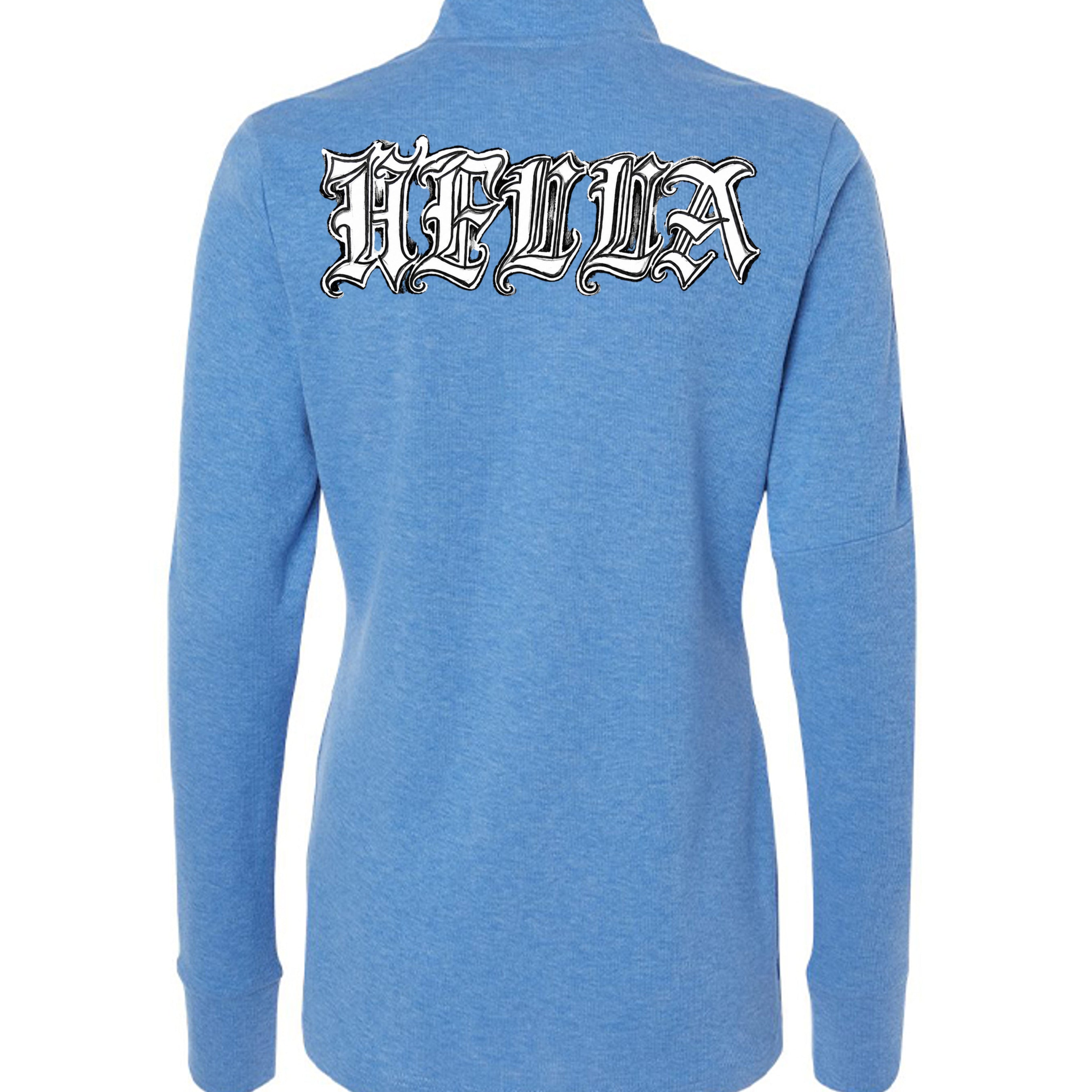 Focus Blue Melange - A555 - BACK