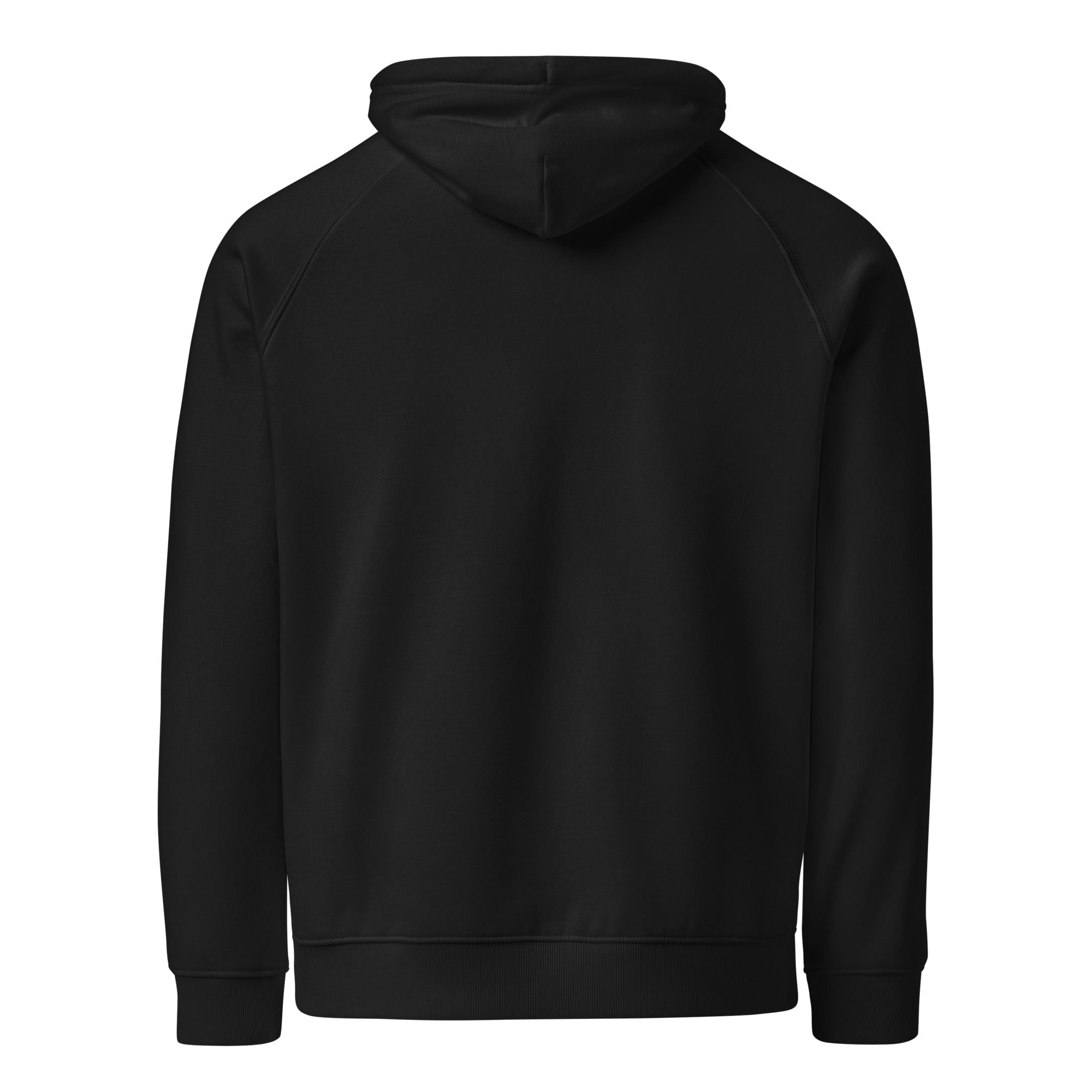 Unisex eco raglan hoodie - Hella Mob Brand Apparel