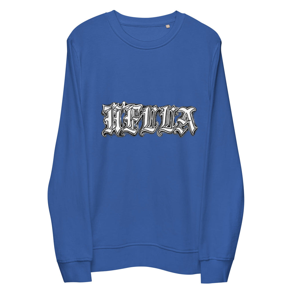 Unisex organic sweatshirt - Hella Mob Brand Apparel